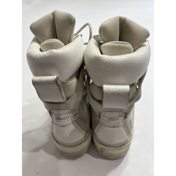 Hood by Air Avalanche Deconstructed Custom Boots in Cream - Picture 6 of 9
